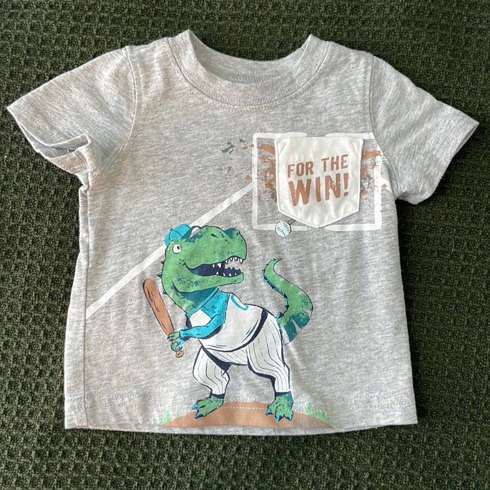 3M Boy Baseball/Dinosaur T-Shirt